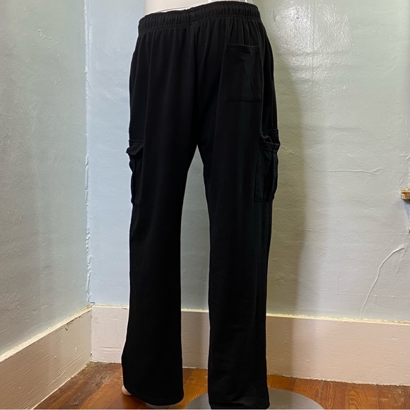 *** Agnes Urban Black Pants Cargo Pockets *** XL - Picture 3 of 8
